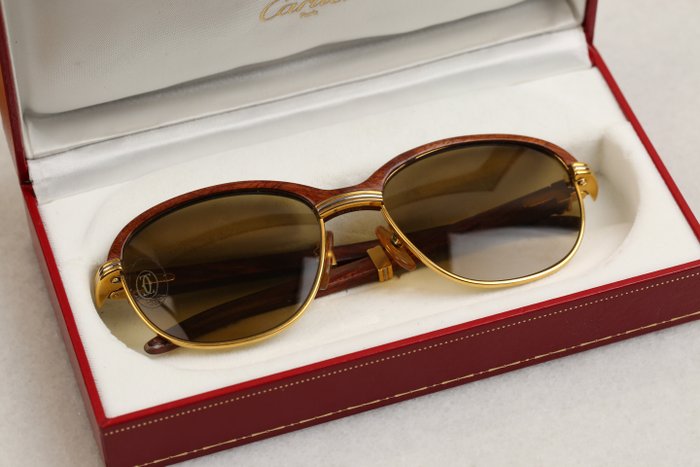 Cartier - MALMAISON Bubinga T8 200041 - RARE - Sunglasses