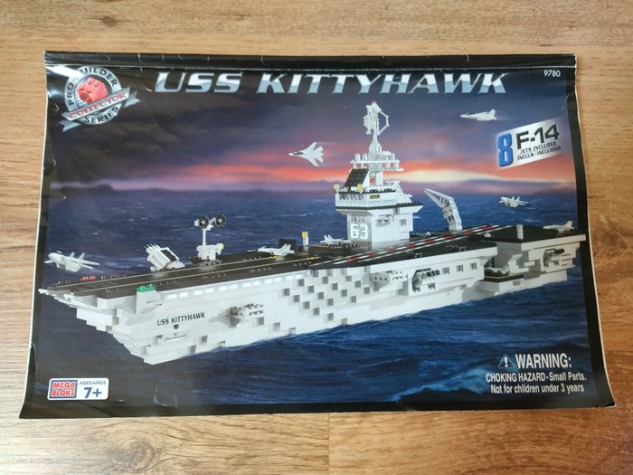 Mega Bloks  - 建筑套装 Probuilder USS Kitty Hawk 9780 - 1990-2000 - U.S.
