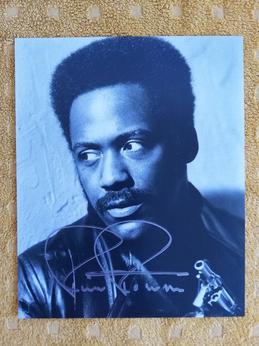 Shaft - Signed in person by Richard Roundtree (+) as John Shaft (Dortmund, 2019)  - photo, autograph