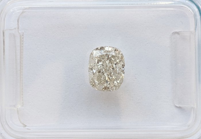 钻石 - 1.01 ct - 枕形 - K - VS2 轻微内含二级