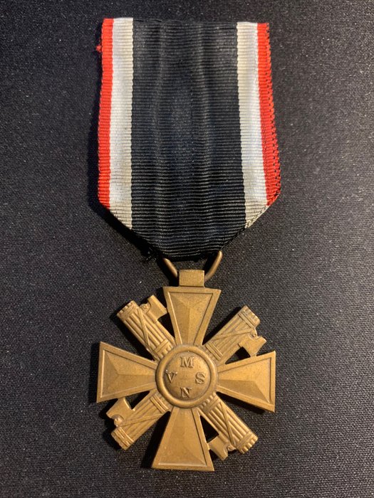 Italien - Medalj - Medaglia a croce Anzianità di Servizio nella MVS