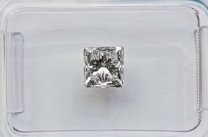 钻石 - 1.00 ct - 公主方形 - G - SI2 微内含二级