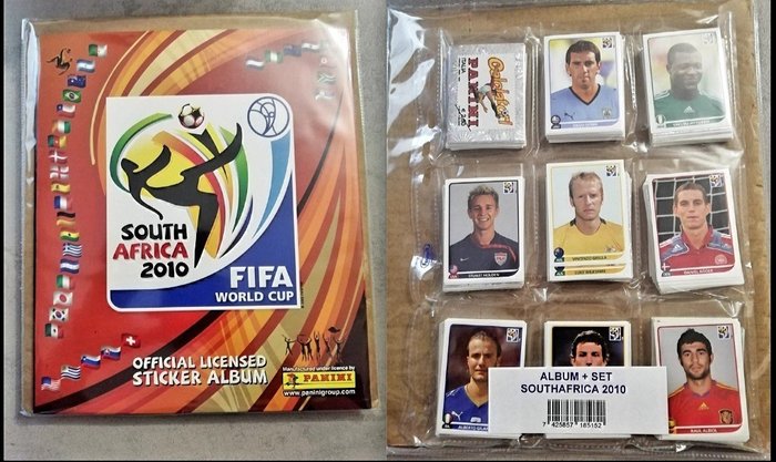 帕尼尼 - South Africa 2010 World Cup - 1 Empty album + complete loose sticker set