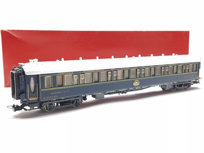Rivarossi H0 - 2567 - Modellbahn-Personenwagen (1) - Voiture-Lits (Schlafwagen) - C.I.W.L.