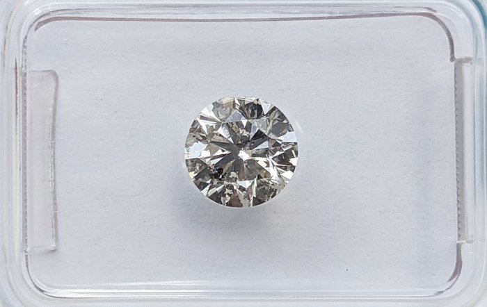 Diamant - 1.00 ct - Rond - I - SI2