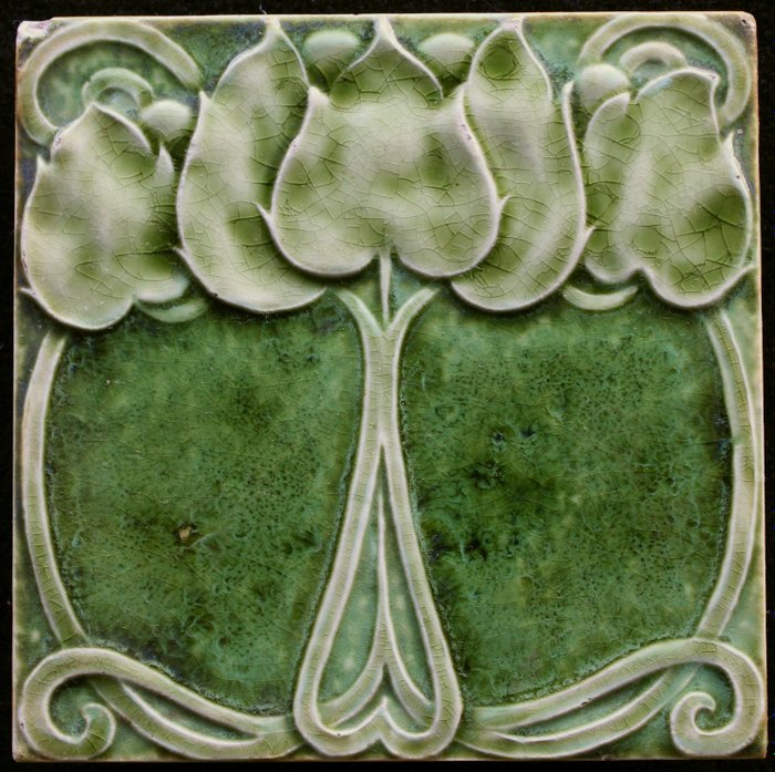Țiglă (1) - Villeroy & Boch - Art Nouveau - 1900-1910 