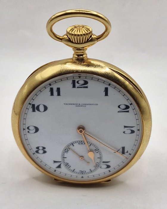 Vacheron & Constantin - 18K Goldlepine Taschuhr - Chronometer - Werknummer 380033 - Sveitsi noin 1890