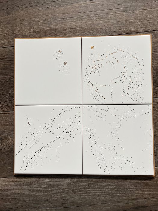Ceramica Bardelli - Marcello Chiarenza - Panel (1) - Gwiazdowy Rybak - Ceramika