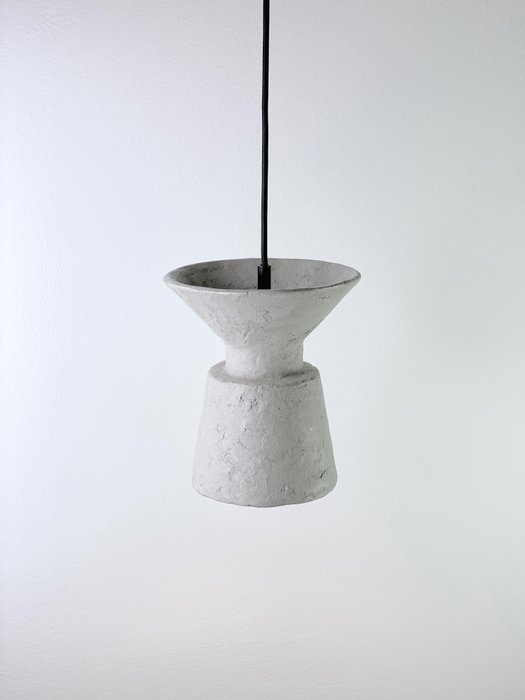 neo - Rodrigo Vairinhos - Hängelampe - TWIN 2_2_Beton - Keramik