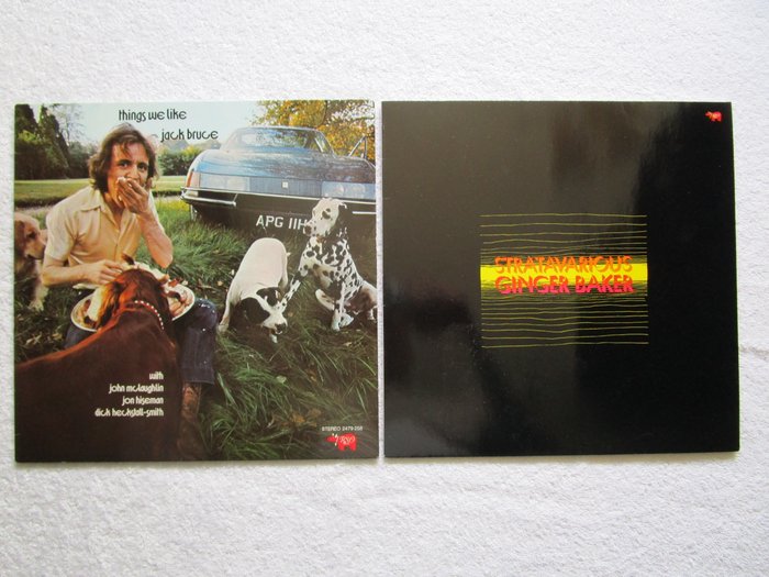 Ginger Baker, Jack Bruce - Stratavarious - Things we like - Múltiples títulos - Disco de vinilo - 1980