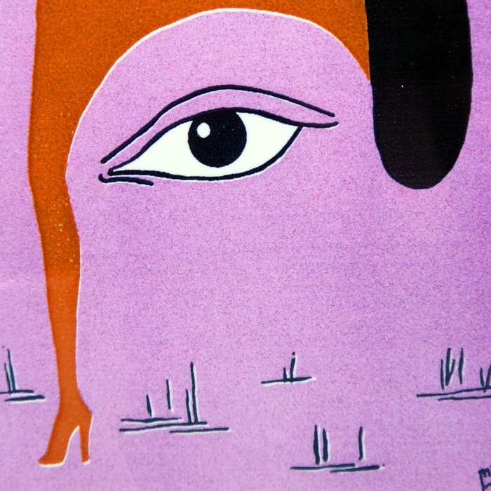 Laatta - Collezione d'Arte in Serie Limitata: Opera Surrealista "Senza Titolo" - Maurice Henry (1907 – 1984) - 1960-1970 