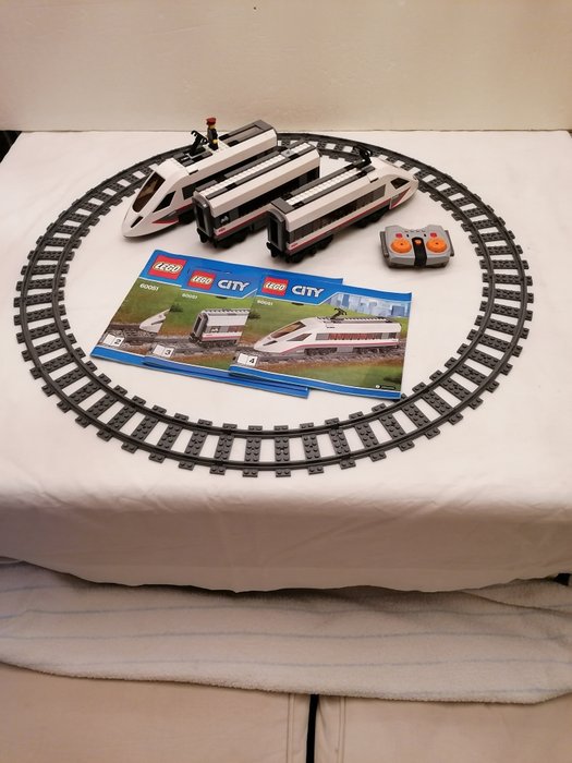 Lego - 玩具火車 High Speed Train, 60051. - 2010-2020 - 丹麥