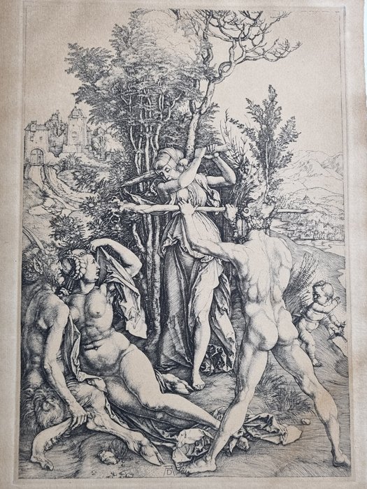 Albrecht Dürer (1471-1528), d'après - L’Effet de la jalousie