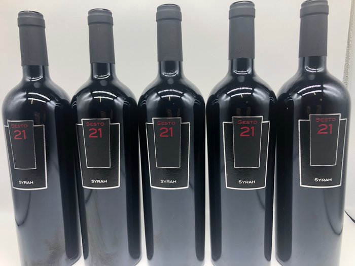 2018 Casata Merge 'Sesto 21' Syrah - 拉丁姆 - 5 Bottles (0.75L)