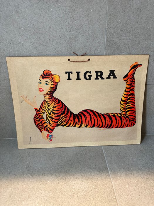vanypeco Tigra - Semn publicitar (1) - Carton