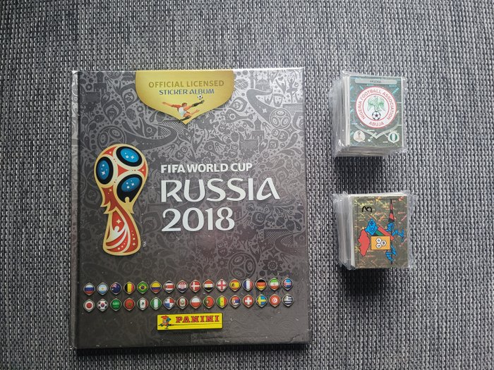 Panini - World Cup Russia 2018 - HC Empty album + complete loose sticker set