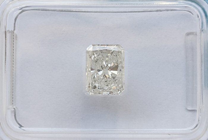 鑽石 - 0.92 ct - 雷地恩型 - H(次於白色的有色鑽石) - SI2