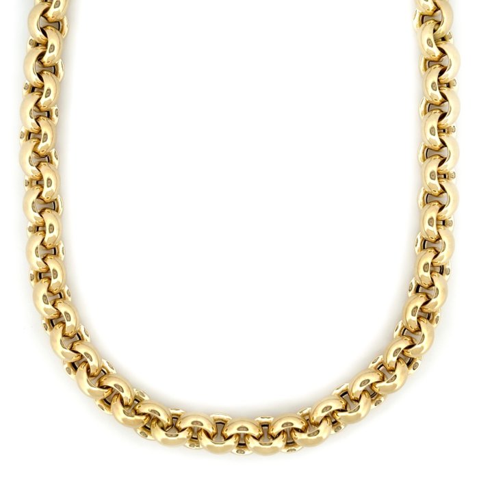 Il Giglio - 44.3 gr - 50 cm - 18 kt - Necklace - 18 kt. Yellow gold