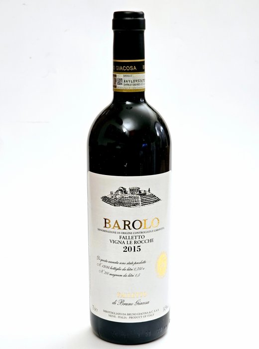 2015 Bruno Giacosa, Barolo Falletto Vigna le Rocche - Barolo DOCG - 1 Flaske (0,75Â l)