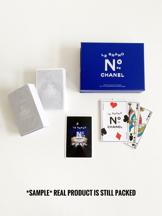 Cartas de baralho - Chanel - Le Grand Numéro de Chanel - Papel