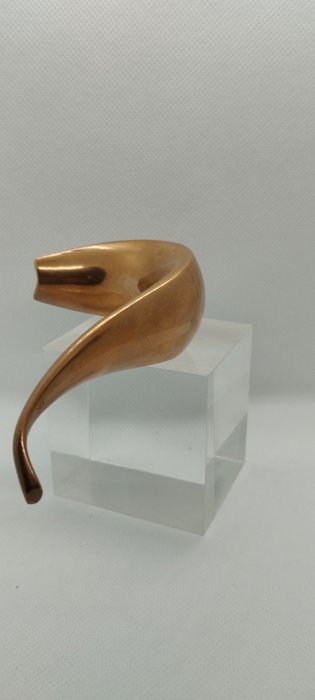 Monique Gerber - 雕塑, The art of bronze - 11 cm - 黄铜色
