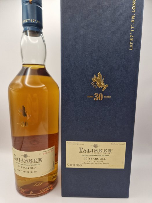 Talisker 30 years old - Limited Edition Natural Cask Strength - Original bottling  - b. 2010  - 70厘升