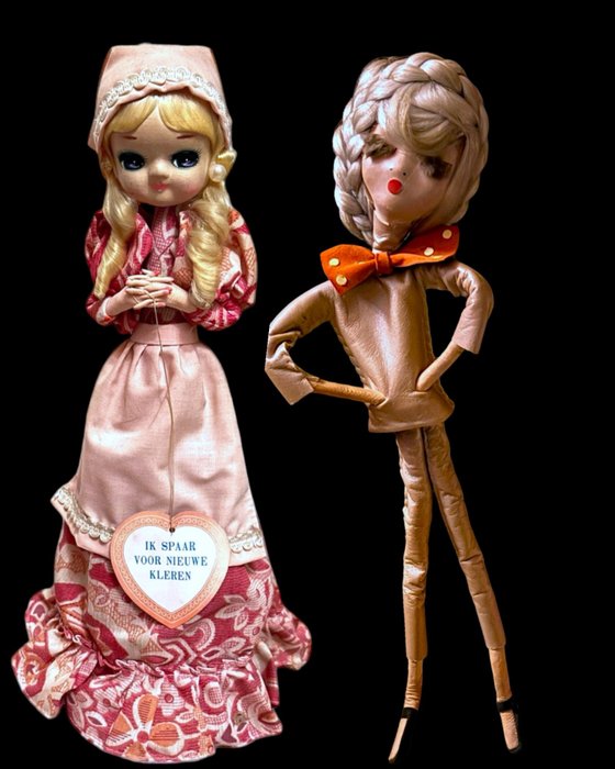 Bradley Doll & Mabu Doll  - Boneca Bradley Doll & Mabu Doll - 1960-1970 - Japão e Suíça