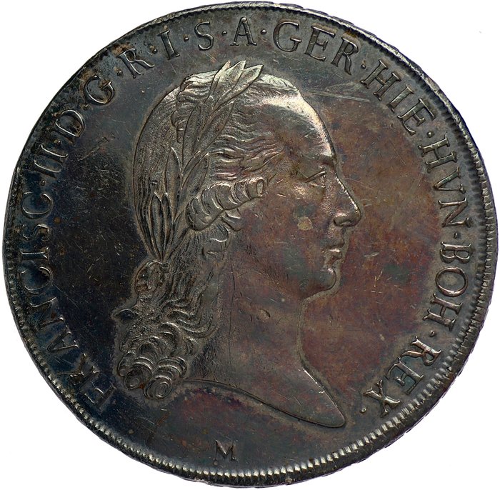 Italie, Duché de Milan. Francesco II d'Asburgo (1792-1805). Crocione 1793 - Milan