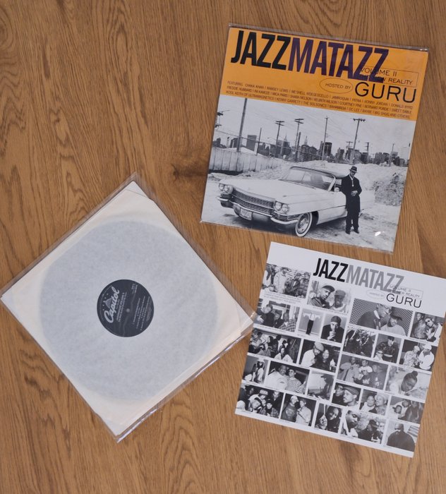 Guru - Jazzmatazz volume II: The New Reality : Hip Hop, Jazz - Single vinylplade - 1995