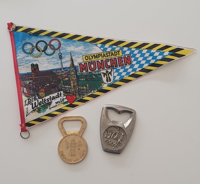 Flagge (3) - 1972 Munich Olympic Summer Games - Deutschland