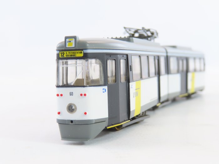 Lima H0 - 208572 - 模型電車 (1) - Düwag 鉸接式電車“De Lijn”