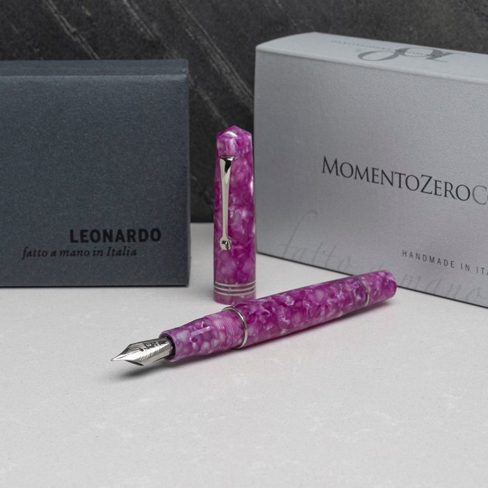 Leonardo Officina Italiana - Momento Zero Lavanda - Penna stilografica