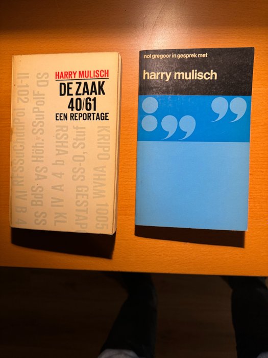 Gesigneerd; Harry Mulisch - De zaak 40/61. Een reportage [met opdracht voor Nol Gregoor] - 1962