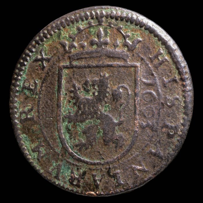 西班牙. Felipe III (1598-1621). 8 Maravedís Segovia 1603