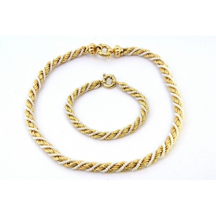 Necklace Yellow gold 