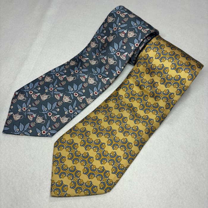 Hermès - Conjunto de gravata