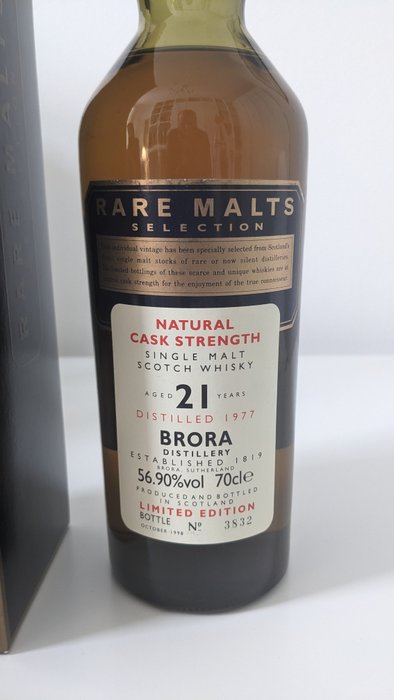 Brora 1977 21 years old - Rare Malts Selection - Original bottling  - 70厘升