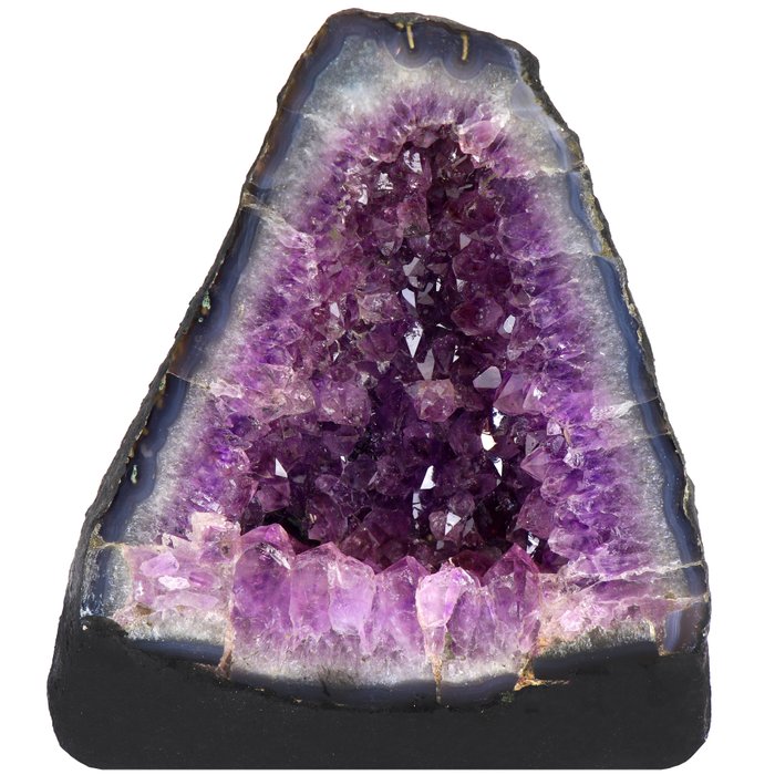 AA 品質 - 紫水晶 - 25x21x16 cm - 晶洞- 7 kg