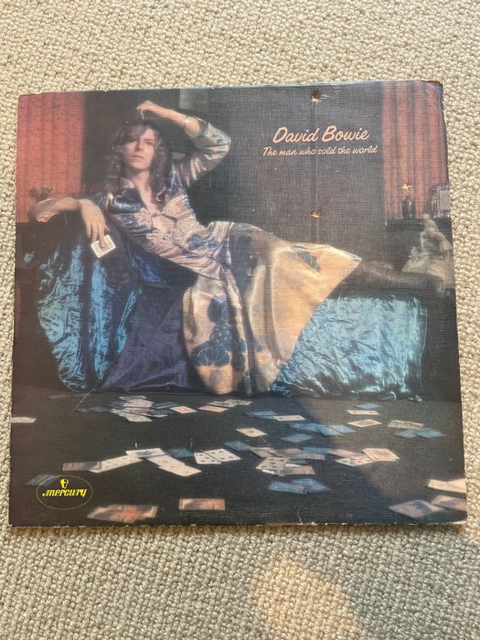 David Bowie - The Man Who Sold The World ( 1st pressing ) - Single Vinyl Record - 1st Stereo pressing - 1971