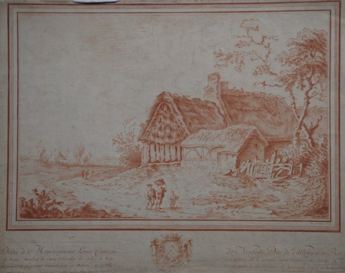 Franz Edmund Weirotter (1733-1771) - Boerenschuur
