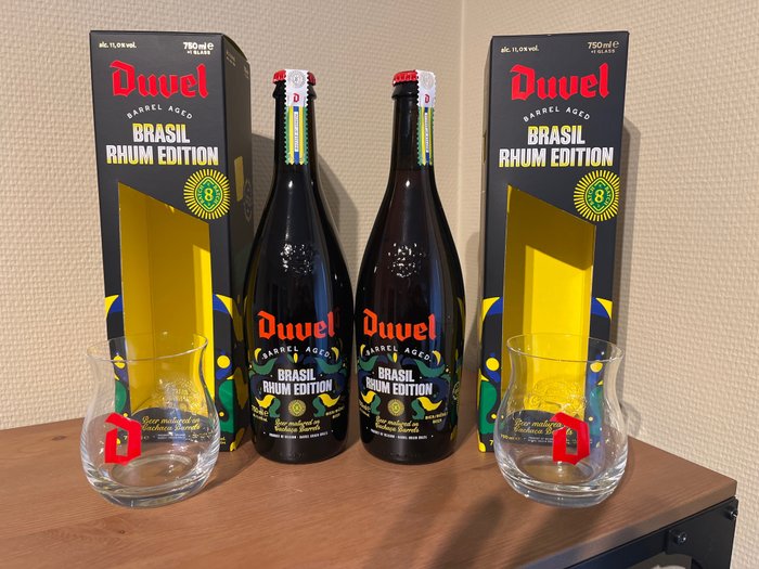Duvel - Brasil Rhum Edition - 75 cl -   2 flaschen 