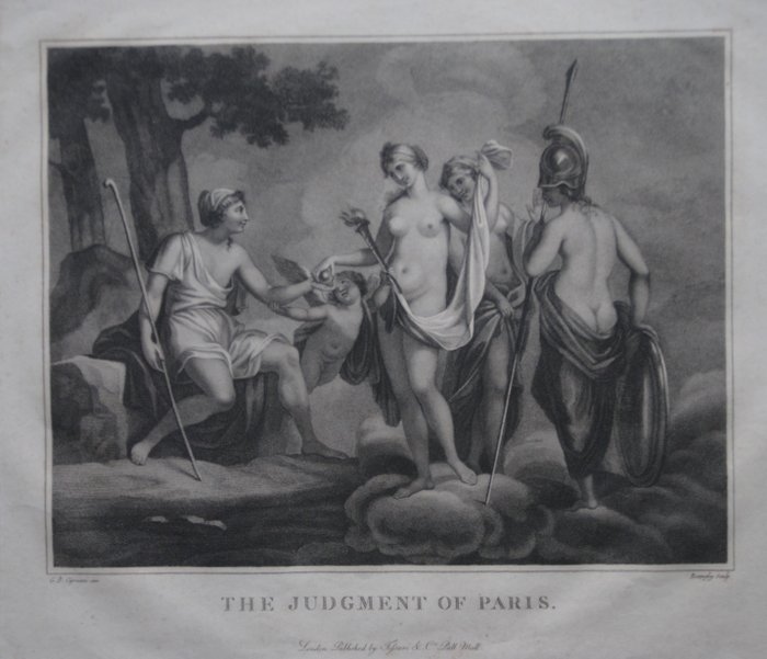 Jacques Bonnefoy (1755-1828) - The Judgement of Paris