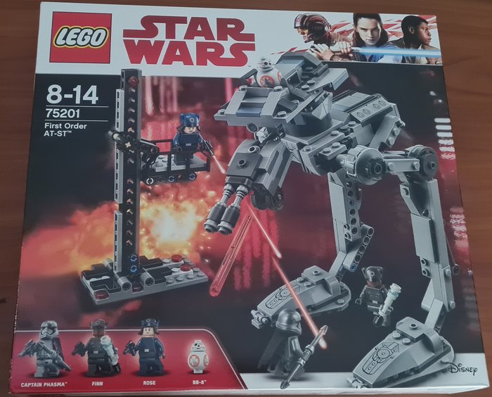 Lego - Star Wars - 5702016109955 - RETIRED - LEGO 75201 STAR WARS™ FIRST ORDER AT-ST™ PRIMO ORDINE (2018) - MISB - 2010-2020