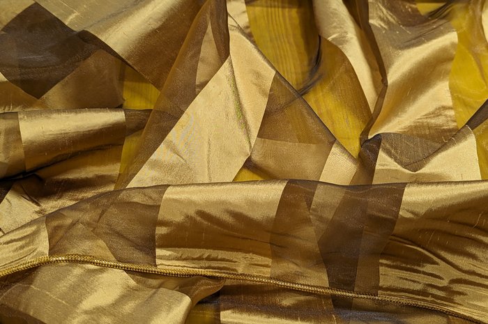 Elegante tendaggio in Misto Seta cm 790 x 300 - Tecido de cortina