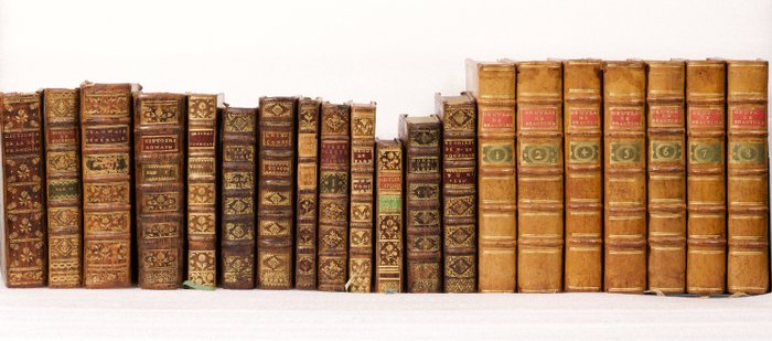 Divers - Lot de 20 livres du XVIIIe siècle - 1709-1787