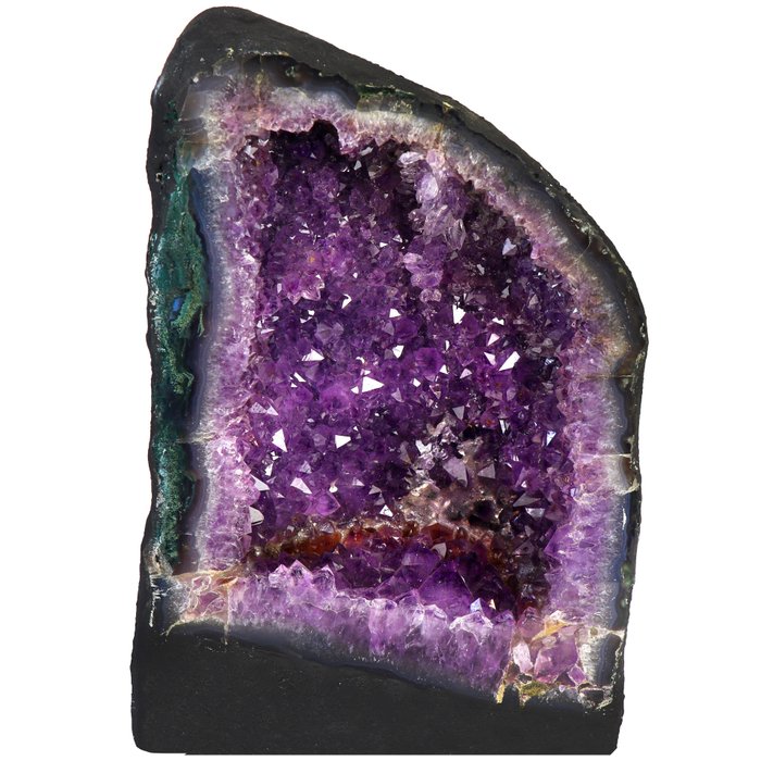 AA 品質 - 'Vivid' 紫水晶 - 32x22x17 cm - 晶洞- 14 kg