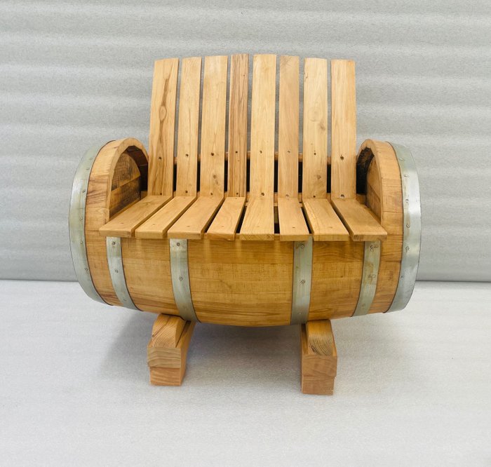 扶手椅子 - 木