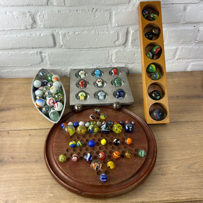 Marble collection selection of rare collectable marbles - 玩具 - 1950-1960 - 歐洲