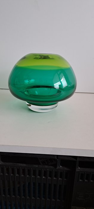 Glasfabriek Leerdam C.J Jones - 花瓶 (1) -  蘑菇花瓶  - 玻璃