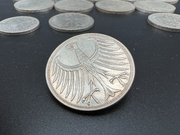Saksa, Liittotasavalta. Collection of coins